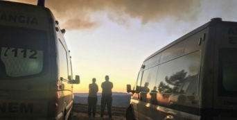 Cruz Vermelha no apoio aos inc&ecirc;ndios